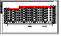 某市2010年经济适用房施工CAD设计图纸-图二