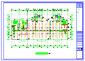 某规划设计研究院住宅楼给排水cad施工图纸_图1