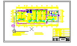 [广州]八层综合商务大楼楼空调系统cad设计施工图纸_图1