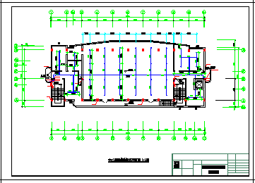 长36.2米 宽14.7米 12层6100平米商办综合楼水施-毕业设计cad图纸-图一