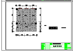 某大学PCR实验室cad暖通空调平面施工设计图纸-图一