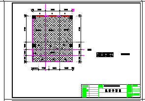 某大学PCR实验室cad暖通空调平面施工设计图纸-图二