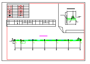 某工厂蒸汽管网cad设计施工图纸-图二