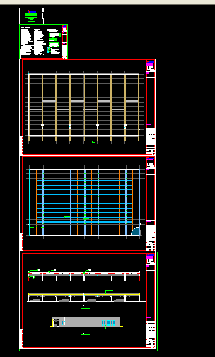 某钢铁物流公司单层门式刚架结构仓库设计cad全套建筑施工图（含设计说明）-图一