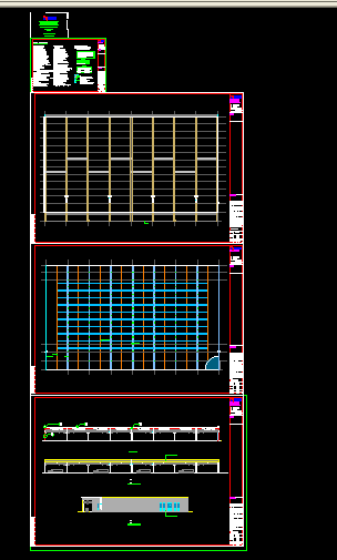 某钢铁物流公司单层门式刚架结构仓库设计cad全套建筑施工图（含设计说明）_图1