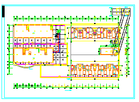 大商场水源热泵空调系统施工cad设计图纸_图1