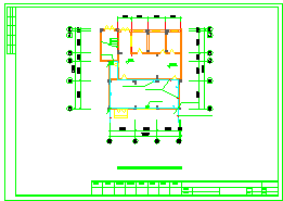 监控机房电气设计施工cad图纸_图1