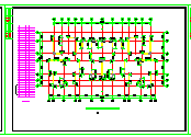 抗震二级高层剪力墙cad结构施工设计图_图1