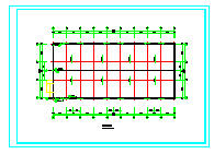 某2层框架车间全套cad施工设计图纸_图1