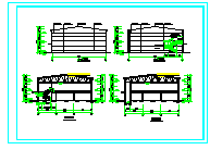 某2层框架车间全套cad施工设计图纸-图二