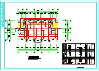 [重庆]给水管网工程照明防雷接地及等电位连接系统cad设计施工图_图1