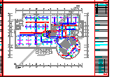 某六层空调平面及机房设计cad施工图纸_图1