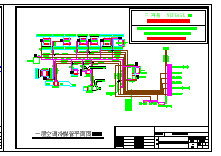 某匹萨店全套空调CAD施工设计图纸_图1