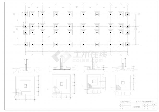 某某某宿舍楼总施工图-样板-图一