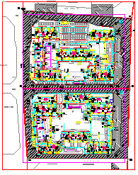 [北京]回迁安置房项目内部市政工程cad图设计（20万平米 18000米）-图一