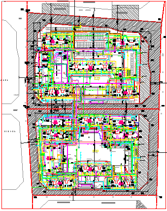 [北京]回迁安置房项目内部市政工程cad图设计（20万平米 18000米）-图二