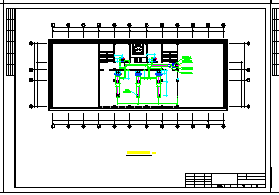 商务办公楼中央空调管道cad设计施工图纸_图1