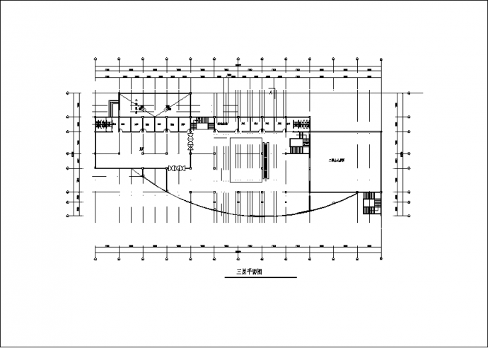 5层4642平方米展览馆建筑设计施工cad图纸，含设计说明_图1