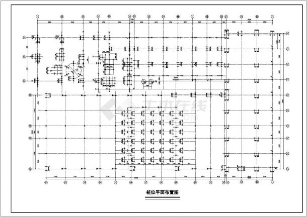 某主车间建筑结构施工图(CAD)-图二