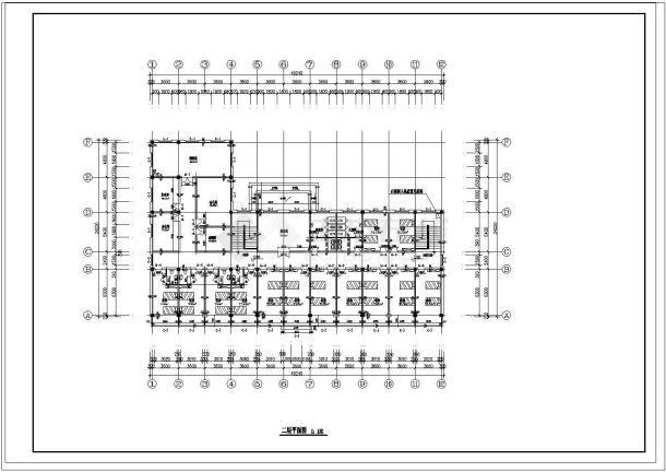 北京某养老院CAD设计建筑施工图-图二