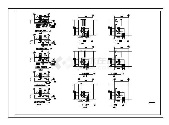 某高层住宅建筑通风防排烟系统设计施工图-图一