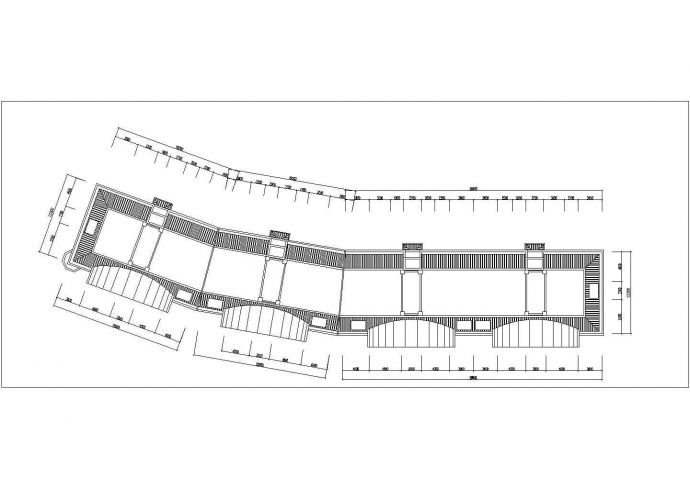 郑州某家属院6层砖混住宅楼建筑设计CAD图纸（含架空层/每层1010平）_图1