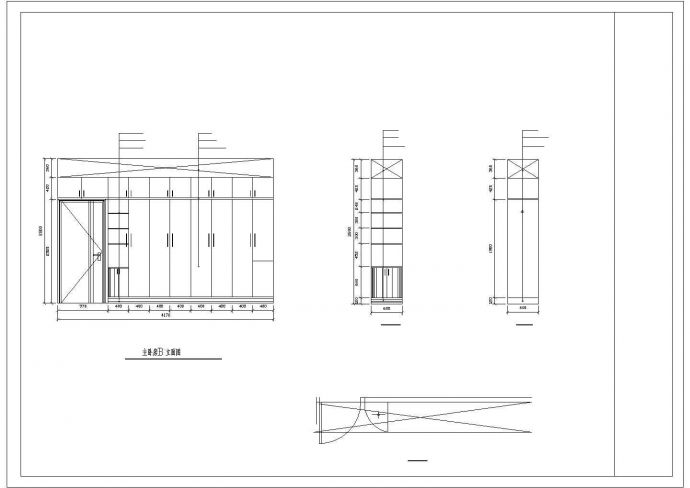 某市郊经典欧式别墅装修完整设计施工CAD图纸_图1