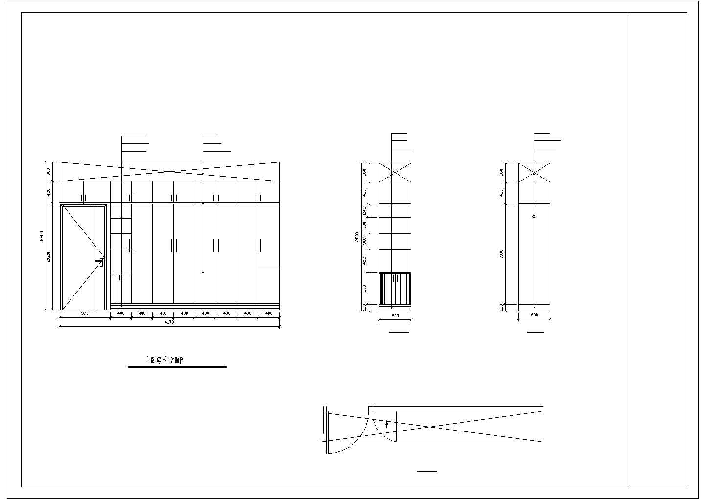 某市郊经典欧式别墅装修完整设计施工CAD图纸