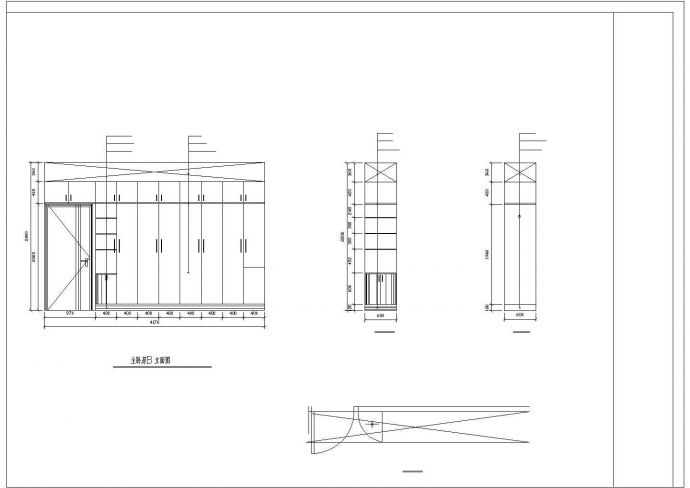 某市郊经典中式风格别墅装修设计施工CAD图纸_图1