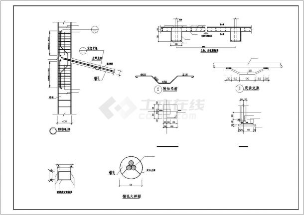 某地区建筑挂网喷锚方案设计施工CAD图纸-图二