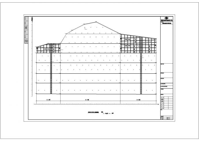 某地区海峡职业技术学院边坡支护方案设计施工CAD图纸_图1