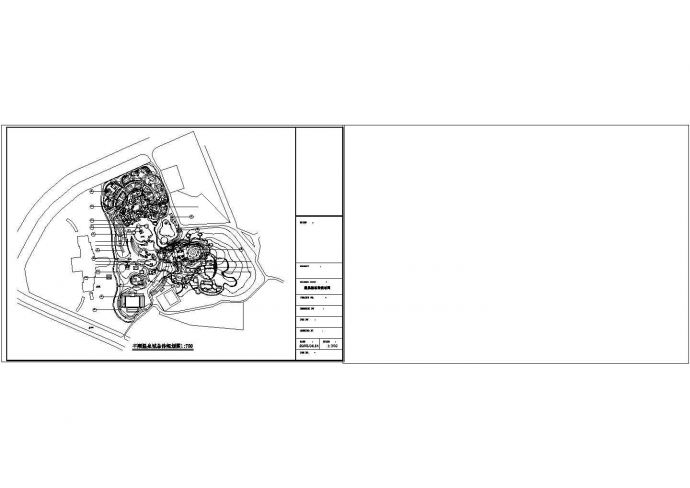 某温泉城总体道路整套规划cad设计图纸_图1