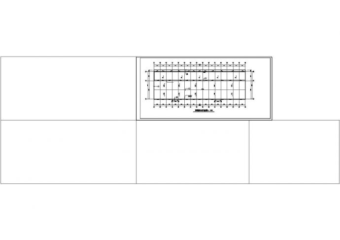 厂房设计_某造纸厂房cad建筑设计施工图纸_图1