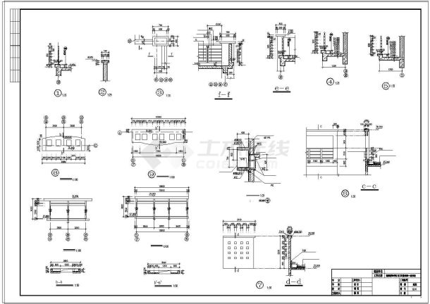 某新世纪住宅小区二期工程建筑楼cad施工图纸-图一