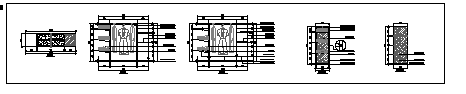 三款服装货架CAD+3D模型（无贴图纸）_图1