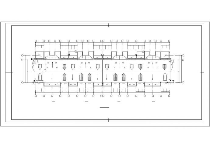 台州市某社区6层砖混结构住宅楼建筑设计CAD图纸（含阁楼和地下室）_图1