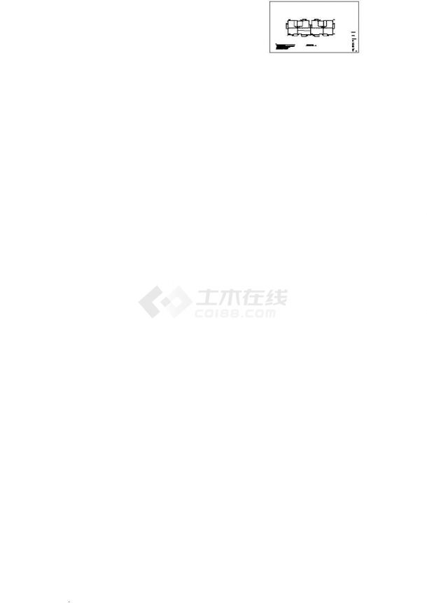江苏连云港市某多层住宅楼配电设计cad全套电气施工图（含设计说明，含暖通设计，含给排水设计，含工程量计算书）-图二