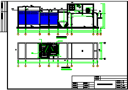 [海南]某果汁加工厂污水处理站安装cad施工图纸-图一