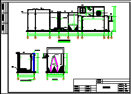 [海南]某果汁加工厂污水处理站安装cad施工图纸-图二