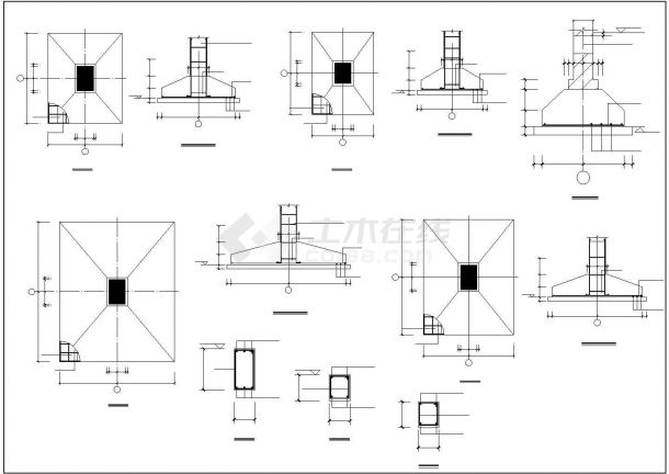 【江苏】全套框排架厂房钢结构设计施工图-图一