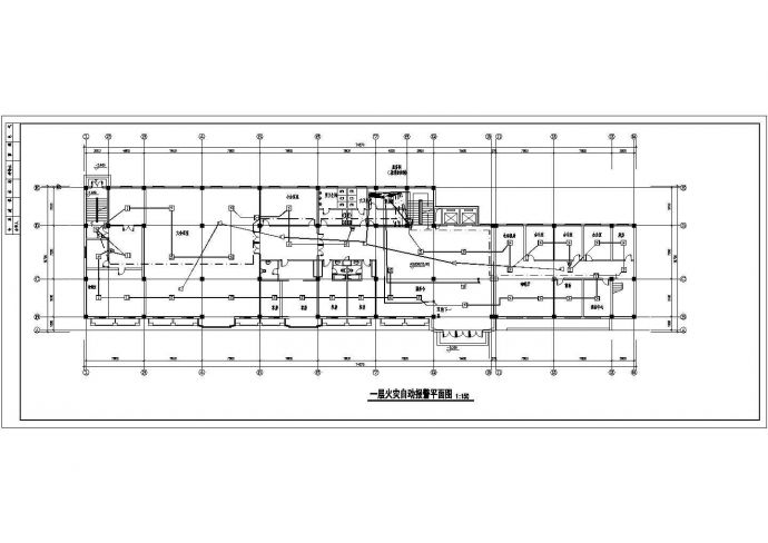 莆田疗养院消防CAD电气设计完整图_图1