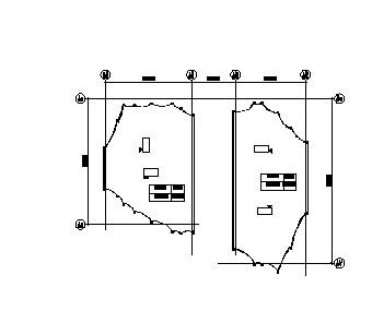 某住宅楼二十层平面图及防火分区示意图_图1