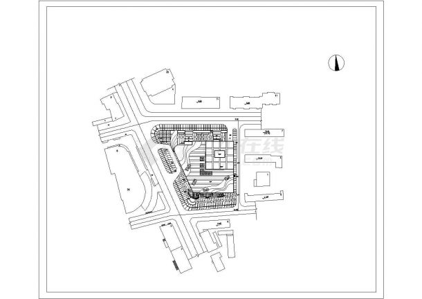 某三十二层公寓型酒店建筑cad图纸-图一