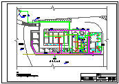 某垃圾渗滤液处理站cad施工设计图_图1