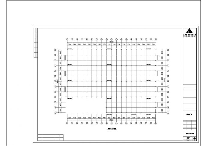 远太公司钢结构工程设计cad图，含设计说明_图1