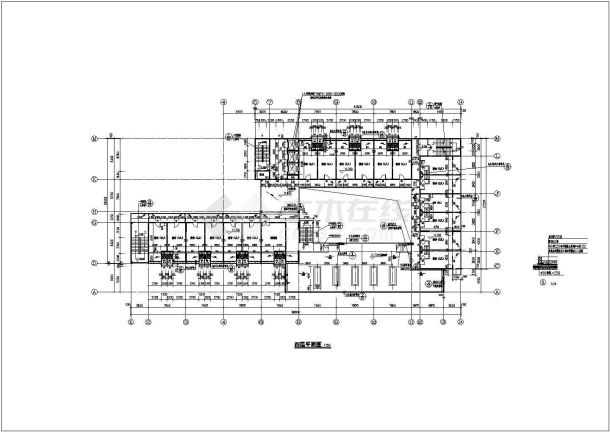 12层框剪商业公寓楼建筑结构图-图一