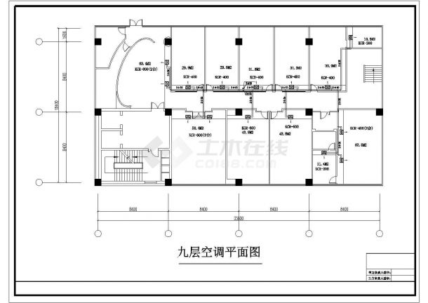 办公楼设计_[浙江]高层办公楼空调通风系统cad施工图-图二