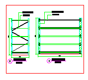 17套超市货架详细图纸
