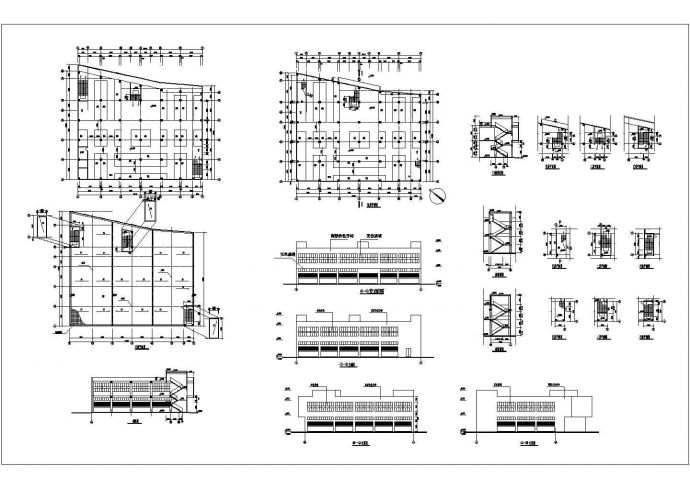 某市场工程CAD节点完整构造设计施工图_图1