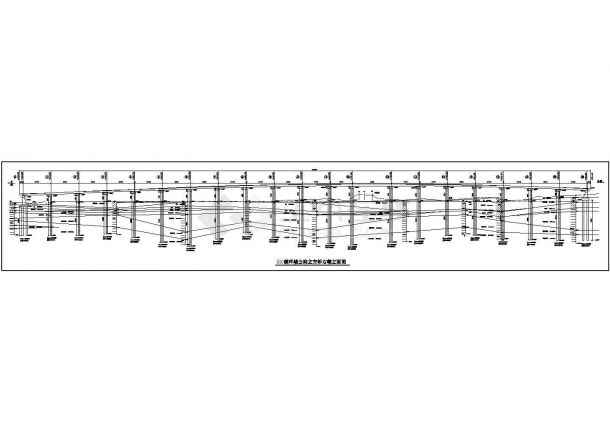 土木工程毕业设计_某宽26米双向六车道桥毕业设计cad施工平面图（含计价表、毕业设计任务书）-图二